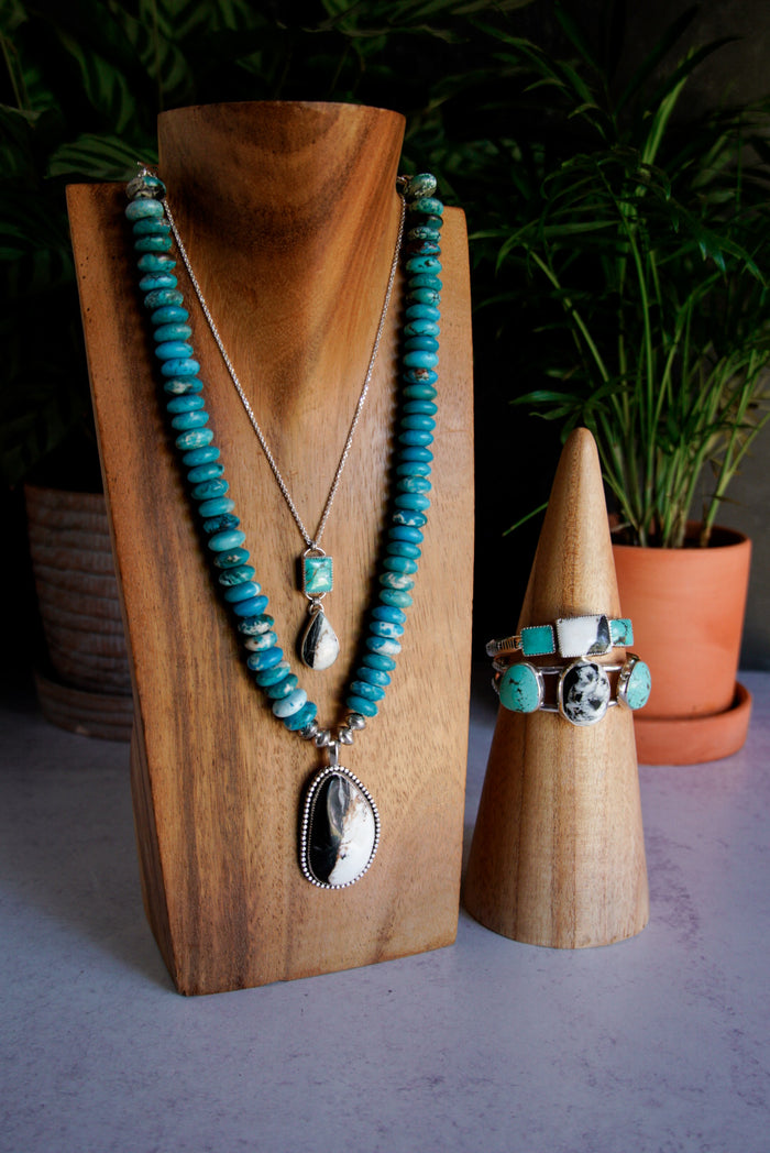 Turquoise + White Buffalo Shop Update