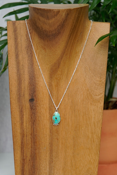 Turquoise Drop Necklace